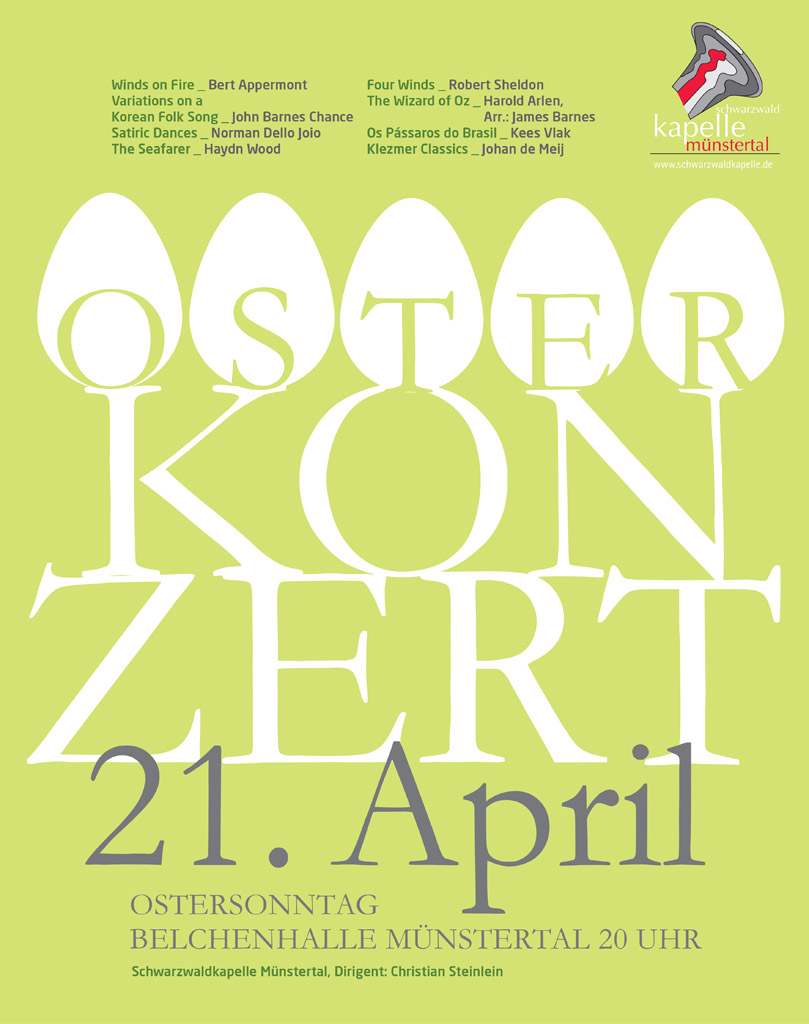 Osterkonzert Plakat2019